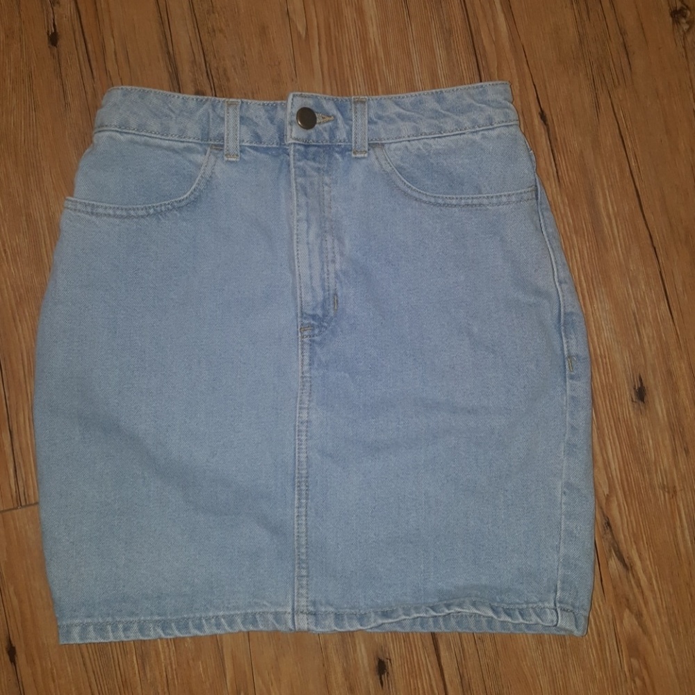 Denim skirt